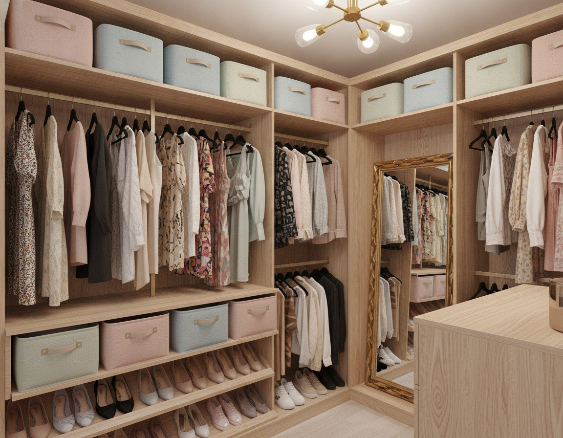 Small Walk In Closets Ideas